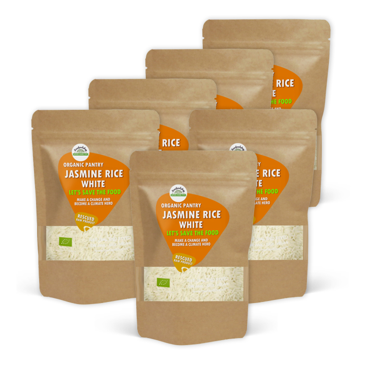 Jasminris Hvide ØKO 1kg x 6 pakker i gruppen Råvarer & Drikke / Spisekammer / Ris & Korn hos Rawfoodshop Scandinavia AB (SFJRV501SET)