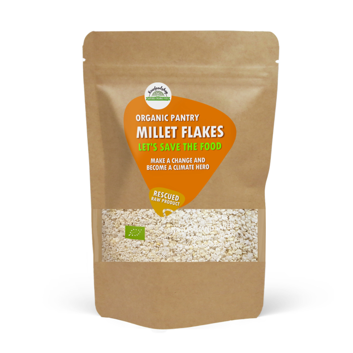 Hirseflakes ØKO 1kg i gruppen Råvarer & Drikke / Bagning / Gryn & Flager hos Rawfoodshop Scandinavia AB (SFRAW006644001)