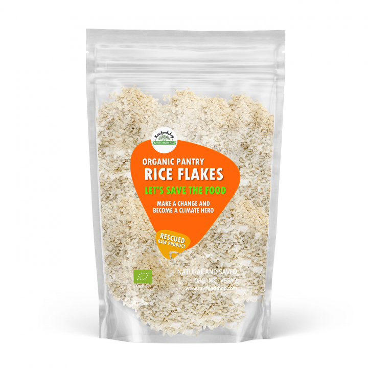 Risflager ØKO 1kg i gruppen Råvarer & Drikke / Bagning / Gryn & Flager hos Rawfoodshop Scandinavia AB (SFRAW0980981)