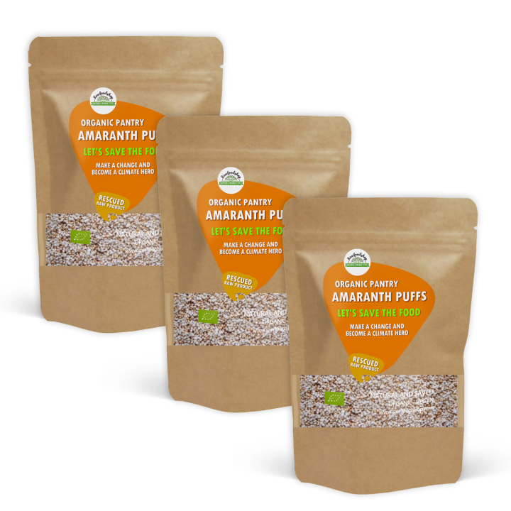Amarant Puffet ØKO 500g x 3 pakker i gruppen Råvarer & Drikke / Bagning / Gryn & Flager hos Rawfoodshop Scandinavia AB (SFRAWAMA0011-SET3)