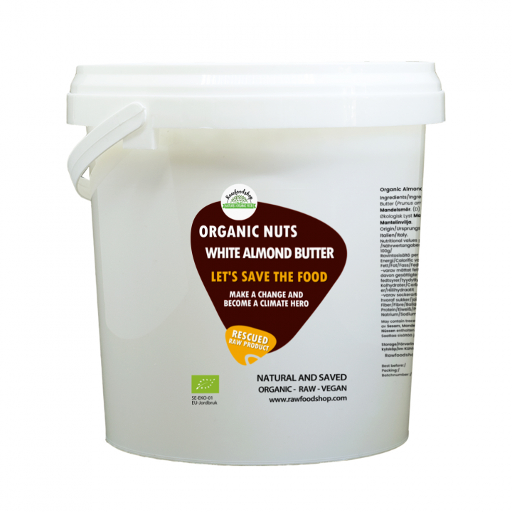 Mandelsmør Lyst ØKO 1kg i gruppen Råvarer & Drikke / Spisekammer / Smør & Cremede Smørepålæg hos Rawfoodshop Scandinavia AB (SFRAWMAND654671)
