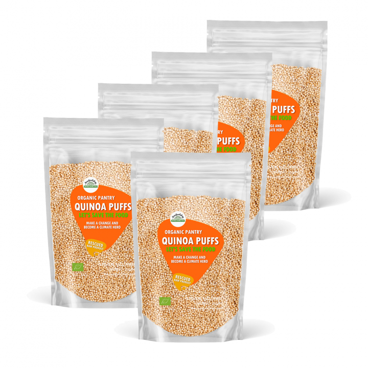 Puffet Quinoa ØKO 500g 5stk pakke i gruppen Råvarer & Drikke / Bagning / Granola, Grød og Puffer hos Rawfoodshop Scandinavia AB (SFRECQUI011SET)