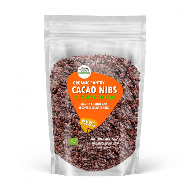 Kakaonibs RAW ØKO 1kg i gruppen Råvarer & Drikke / Bagning / Kakaoprodukter hos Rawfoodshop Scandinavia AB (SFRKAK1000751E)