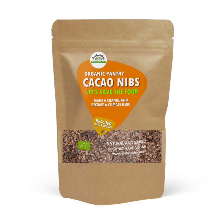 Kakaonibs RAW ØKO 1kg i gruppen Råvarer & Drikke / Bagning / Kakaoprodukter hos Rawfoodshop Scandinavia AB (SFRKAK1000751E)