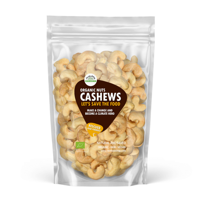 Cashewnødder Premium RAW ØKO 1kg i gruppen Råvarer & Drikke / Nødder / Cashewnødder hos Rawfoodshop Scandinavia AB (SFRNOT10002058E)