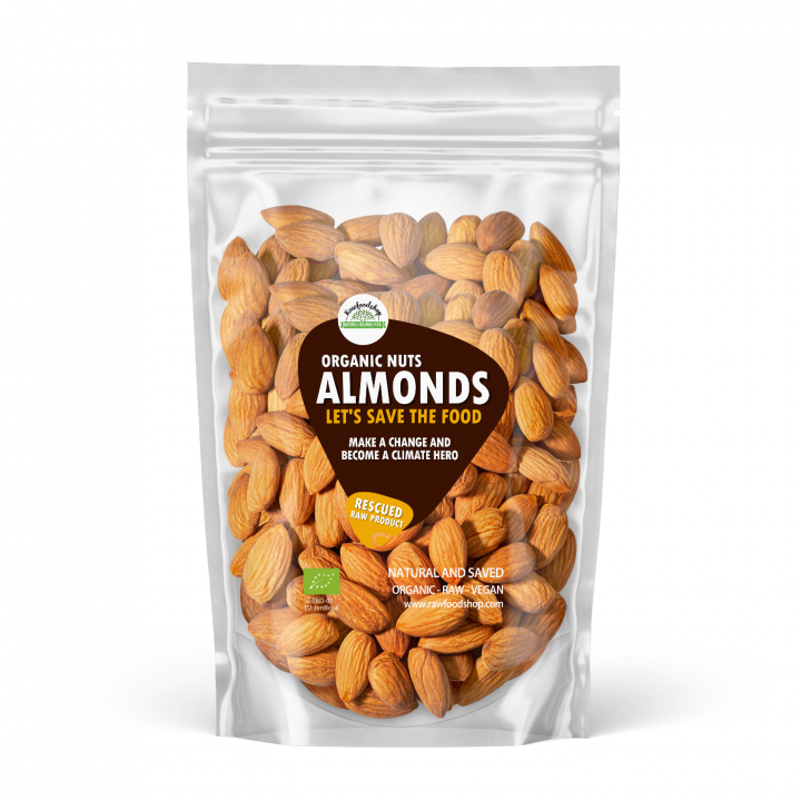 Mandler RAW ØKO 1kg i gruppen Råvarer & Drikke / Nødder / Mandel hos Rawfoodshop Scandinavia AB (SFRNOT1000431E)