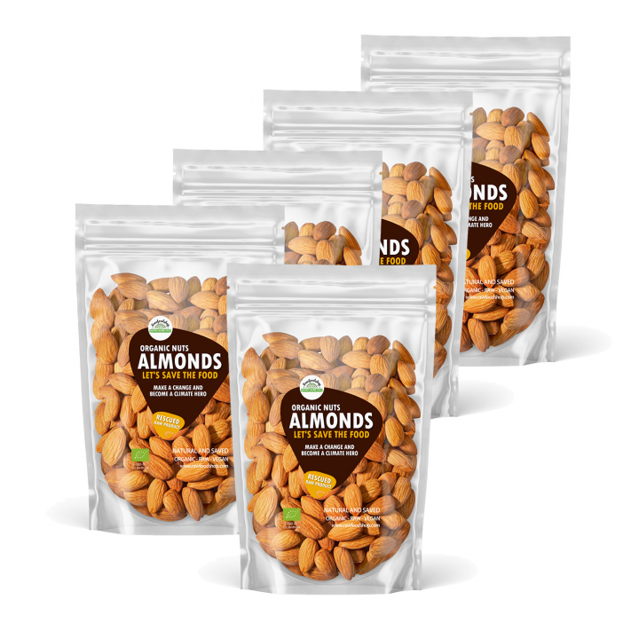 Mandler RAW ØKO 1kg 5stk pakke i gruppen Råvarer & Drikke / Nødder / Mandel hos Rawfoodshop Scandinavia AB (SFRNOT1000431ESET)