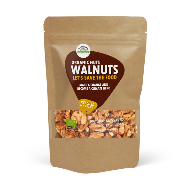 Valnødder RAW ØKO 750g i gruppen Råvarer & Drikke / Nødder / Valnødder hos Rawfoodshop Scandinavia AB (SFRNOT200507E)