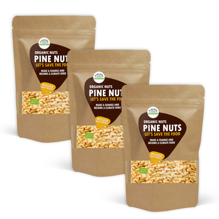 Pinjekerner ØKO 500g x 3 pakker i gruppen Råvarer & Drikke / Nødder hos Rawfoodshop Scandinavia AB (SFRNOT250462E-SET3)