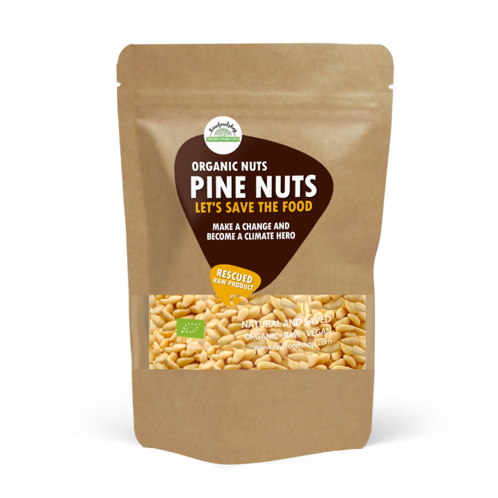 Pinjekerner ØKO 500g i gruppen Råvarer & Drikke / Nødder hos Rawfoodshop Scandinavia AB (SFRNOT250462E)