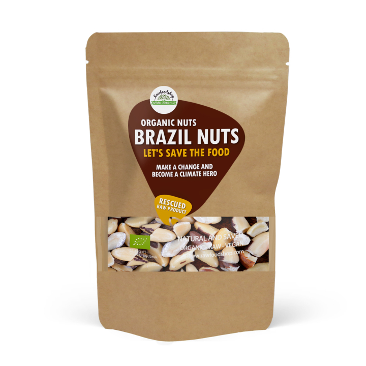 Paranødder Delte RAW ØKO 1kg i gruppen Råvarer & Drikke / Nødder / Paranødder hos Rawfoodshop Scandinavia AB (SFRNOT500455E)