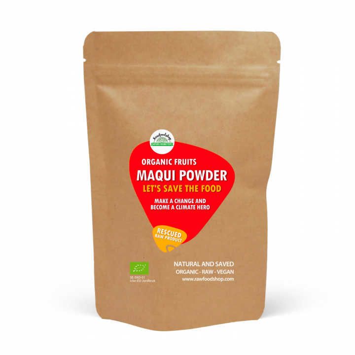 Maqui Pulver ØKO 250g i gruppen Råvarer & Drikke / Frugt & Frugtpulver / Frugtpulver hos Rawfoodshop Scandinavia AB (SFRPUL100253E1)