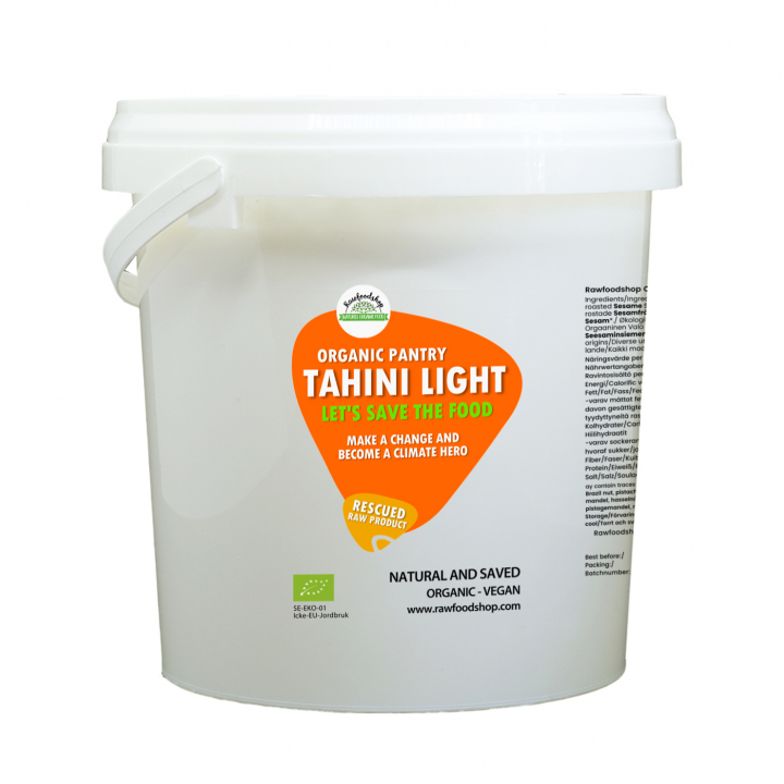Tahini Light ØKO 1kg i gruppen Råvarer & Drikke / Spisekammer / Smagssætning / Paste & Chutney hos Rawfoodshop Scandinavia AB (SFZFN02351)