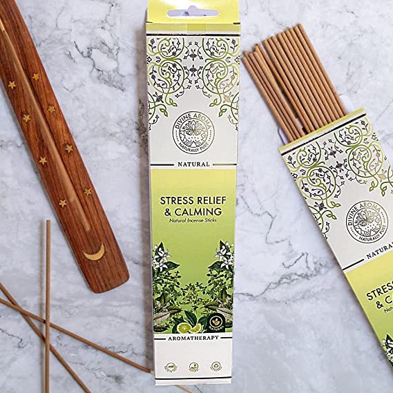 Røgelse Ayurvedisk beroligende 15 stk i gruppen Home & Soul / Ritual & Cermoni / Røgelse, Lys og Dufte hos Rawfoodshop Scandinavia AB (SINTRA1)