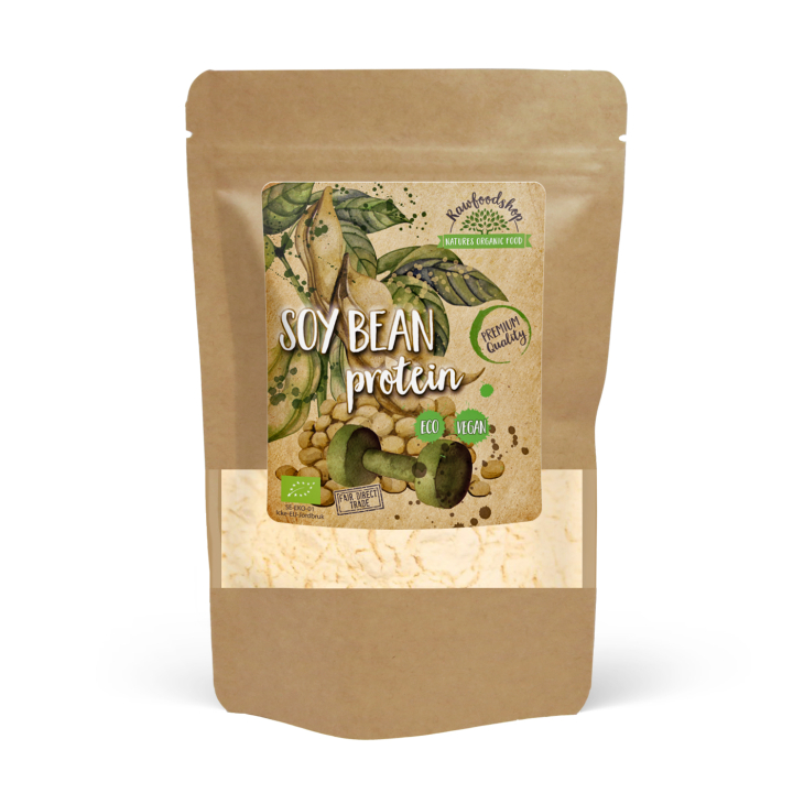 Sojaprotein 90% ØKO 500g i gruppen Helse / Proteinpulver hos Rawfoodshop Scandinavia AB (SJP50)