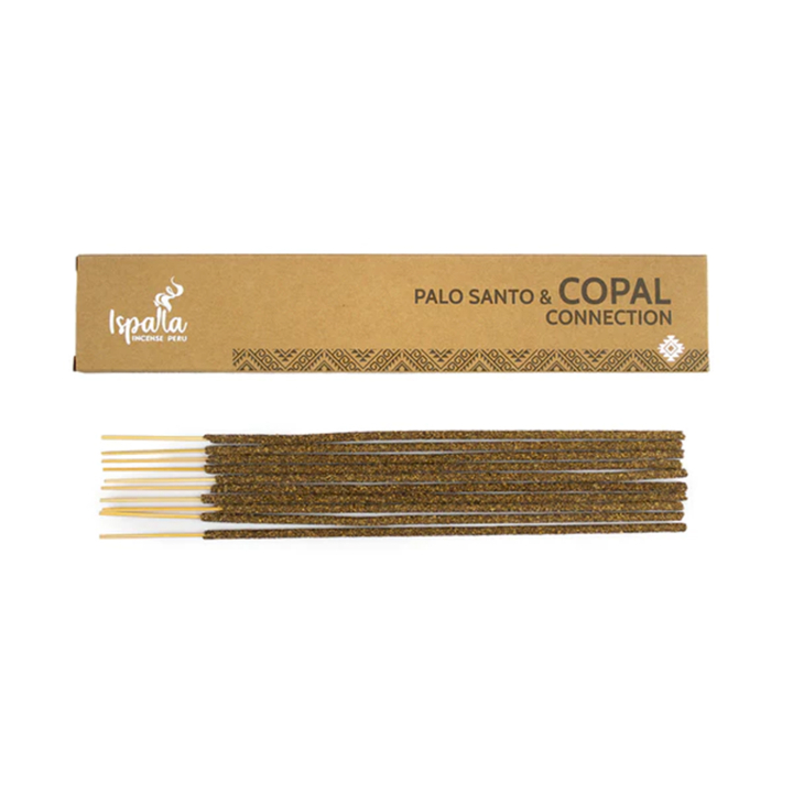 Isapalla Røgelse Palo Santo & Copal Connection 10stk i gruppen Hjem & Sjæl / Ritual & Ceremoni / Røgelse, Lys og Dufte hos Rawfoodshop Scandinavia AB (SKU-282)