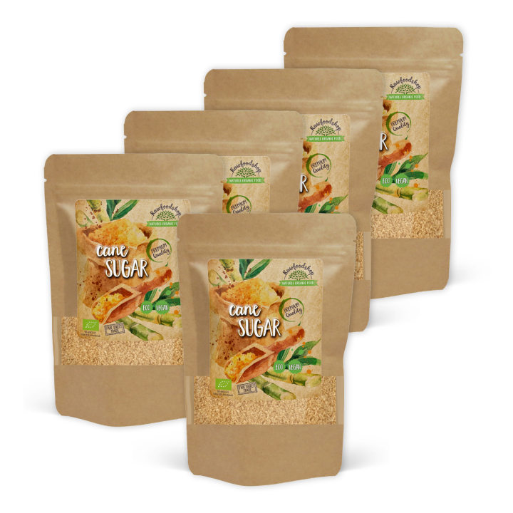 Råsukker ØKO 500g x 5 pakker i gruppen Råvarer & Drikke / Bagning / Sødning hos Rawfoodshop Scandinavia AB (SOT2-SET5)