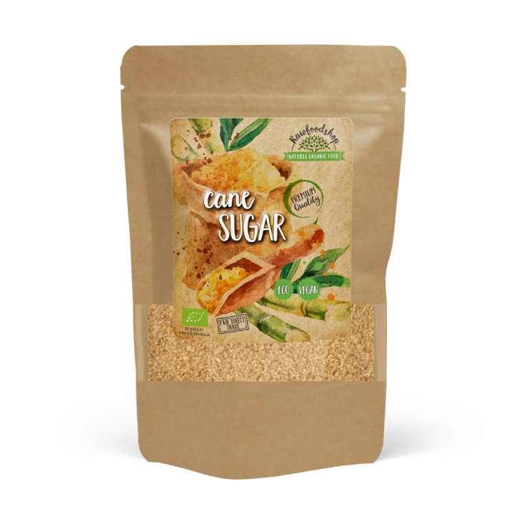 Rørsukker ØKO 500g i gruppen Råvarer & Drikke / Bagning / Sødning hos Rawfoodshop Scandinavia AB (SOT2)