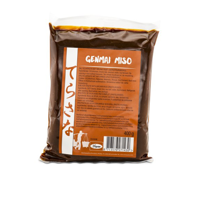 Terrasana - Miso Genmai 400g i gruppen Råvarer & Drikke / Spisekammer / Smagssætning / Bouillon & Miso hos Rawfoodshop Scandinavia AB (TERRGENM3654798)