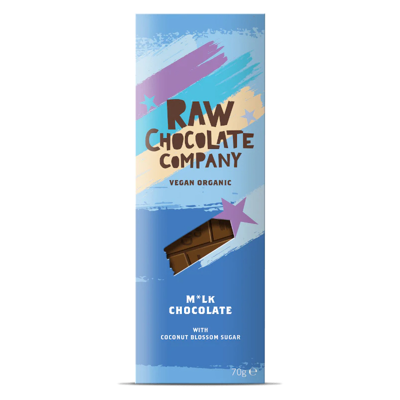 M*lk Bar ØKO 70g i gruppen Råvarer & Drikke / Slik & Chokolade / Chokolade og Bars hos Rawfoodshop Scandinavia AB (THE773042-5)