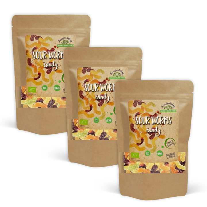 Sure Orme Slik ØKO 100g x 3 pakker i gruppen Råvarer & Drikke / Slik & Chokolade / Slik hos Rawfoodshop Scandinavia AB (VERS4100-SET3)