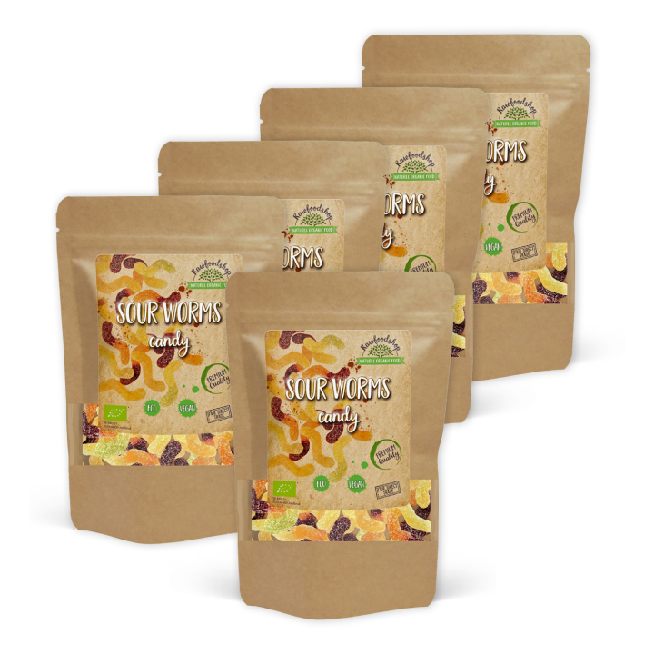 Sure Orme Slik ØKO 100g x 5 pakker i gruppen Råvarer & Drikke / Slik & Chokolade / Slik hos Rawfoodshop Scandinavia AB (VERS4100-SET5)