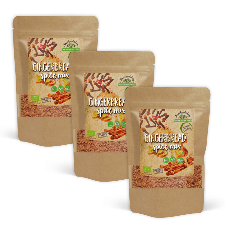 Peberkagekrydderi ØKO 100g x 3 pakker i gruppen Råvarer & Drikke / Spisekammer / Krydderier & Salt hos Rawfoodshop Scandinavia AB (ZFN02361-SET3)