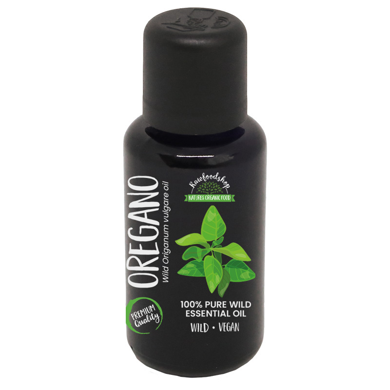 Oregano æterisk olie 30ml i gruppen Kropspleje / DIY Råvarer / Æteriske olier hos Rawfoodshop Scandinavia AB (ZFN0242-30)