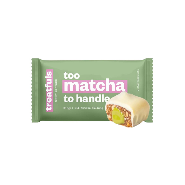 Hvid Chokoladebar med Matchafyld ØKO 2x20 g