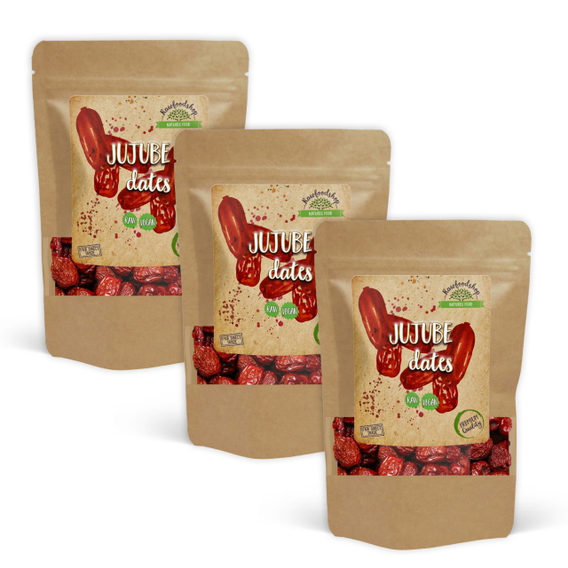 Jujube Dadler 200g x 3 pakker