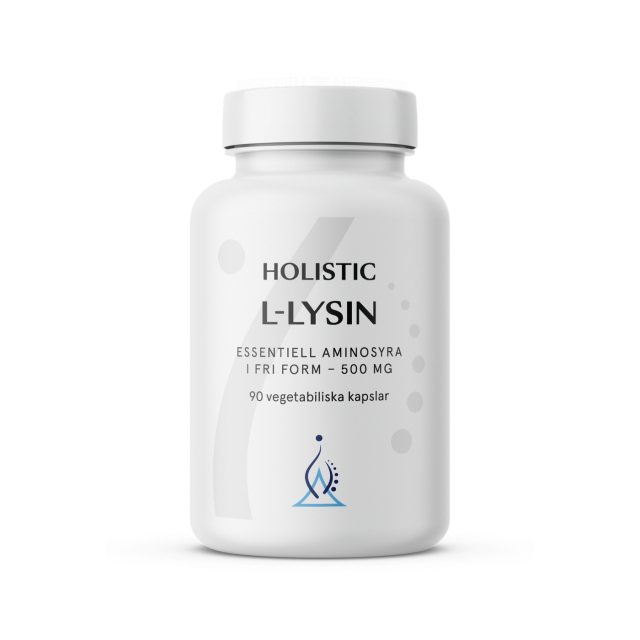 Holistic L-Lysin 500mg 90 kapsler