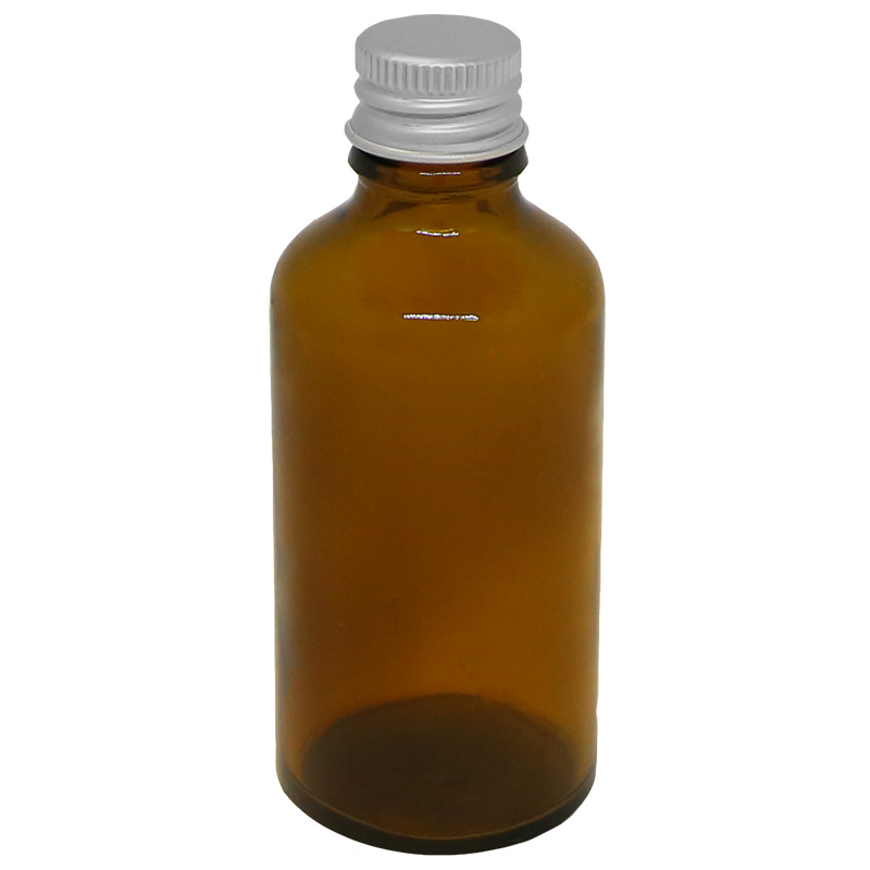 Glasflaske Brun 50ml