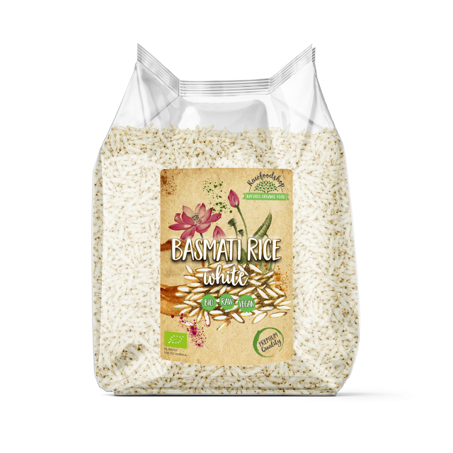 Basmatiris Hvide ØKO 1kg