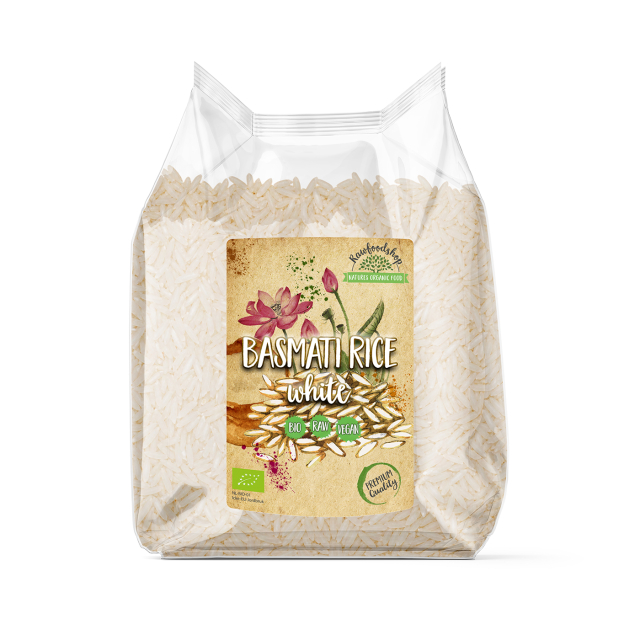 Basmatiris Hvide ØKO 1kg