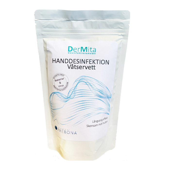 Desinfektion Vådserviet Medium 50 ark
