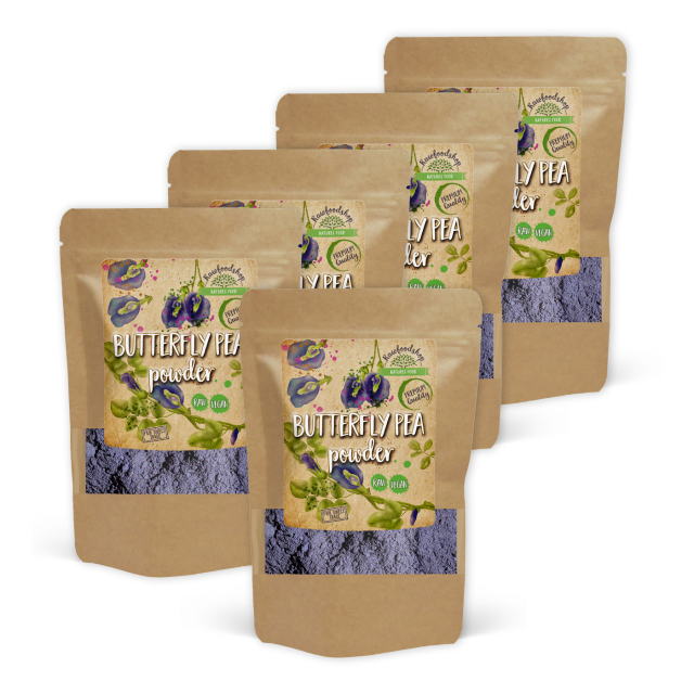 Butterfly Pea RAW 100g x 5 pakker