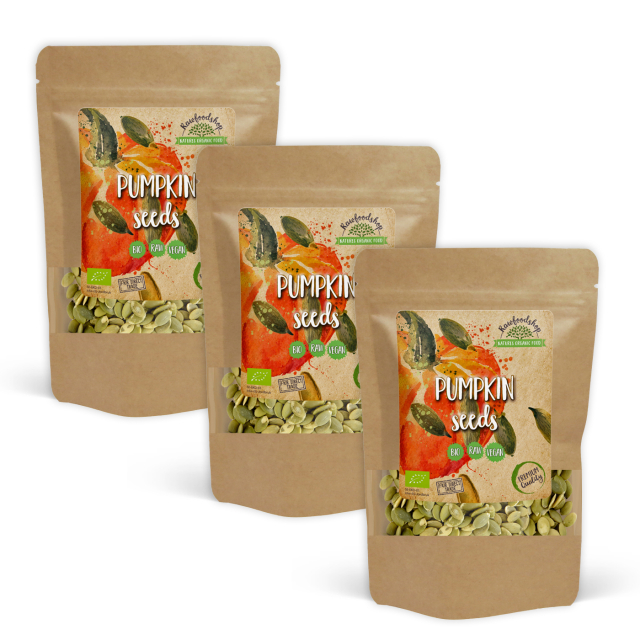 Græskarkerner ØKO 1kg x 3 pakker