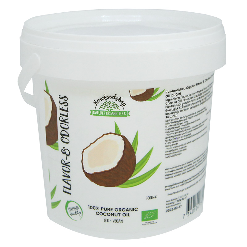 Kokosolie Smag & Lugtfri ØKO 1000ml