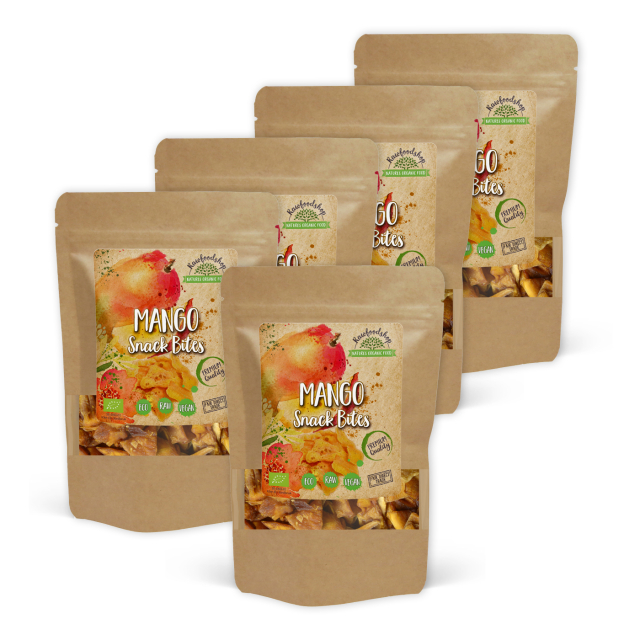 Mango Snackstykker ØKO 100g x 5 pakker