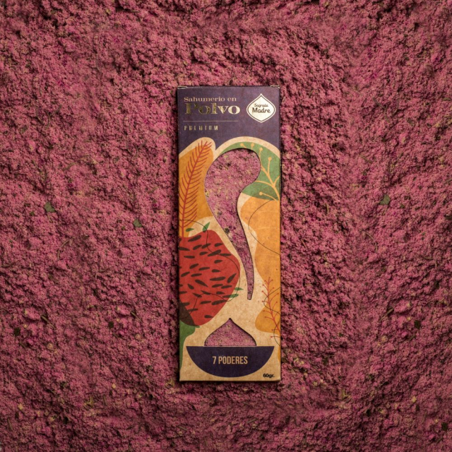 Røgelse pulver 7 Poderes 60g