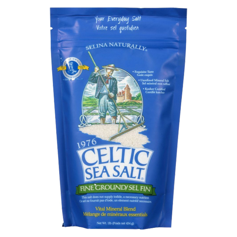 Keltisk Havsalt Finmalet 454 g