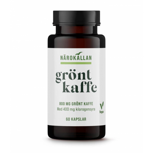 Grøn Kaffeekstrakt 60 kaps