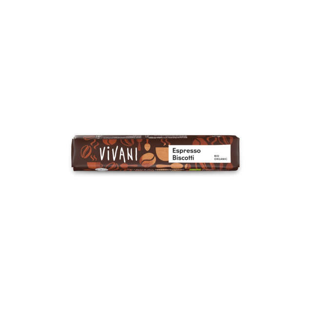 Chokolade Espresso Biscotti ØKO 40g