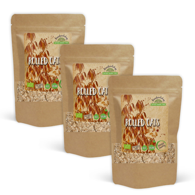 Havregryn ØKO 500g x 3 pakker