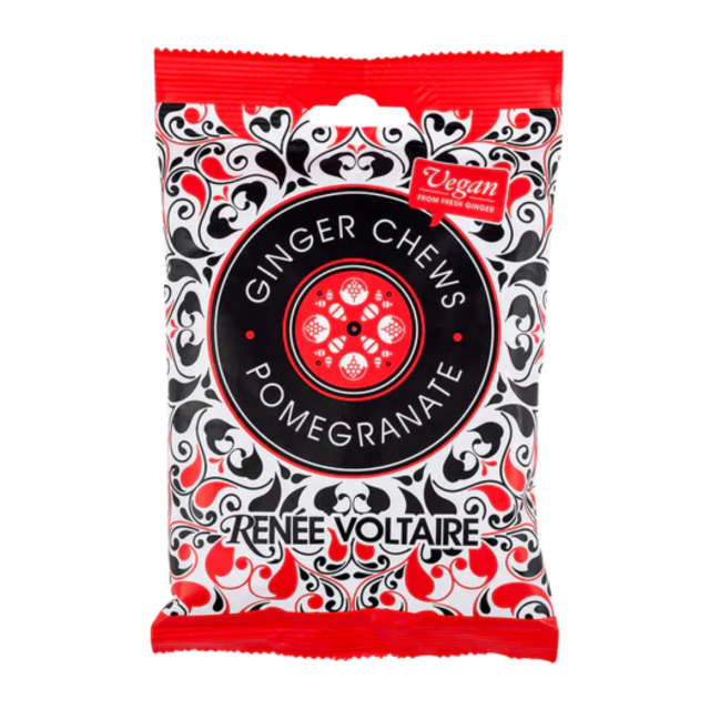 Ginger Chews Granatæble 120g
