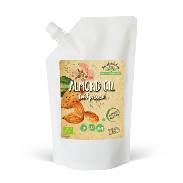 Mandelolie koldpresset ØKO 500 ml