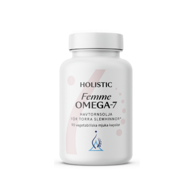 Femme Omega-7 havtornolie, 90 kapsler