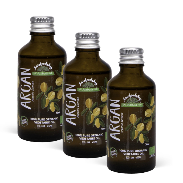Arganolie ØKO 50ml x 3 flasker