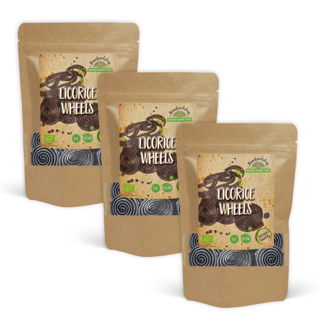 Lakridsruller ØKO 100g x 3 pakker