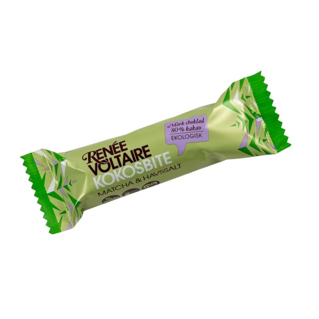 Kokosbid Matcha & Havsalt ØKO 40g